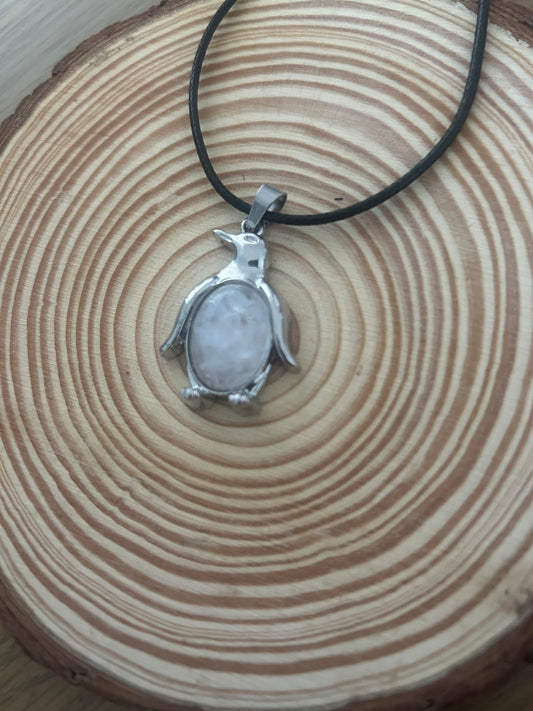 Clear Quartz Penguin