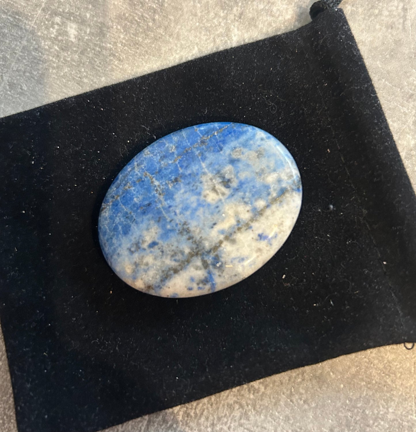 Sodalite Worry Stone