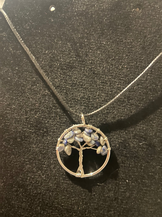 Sodalite Tree Pf Life Necklace