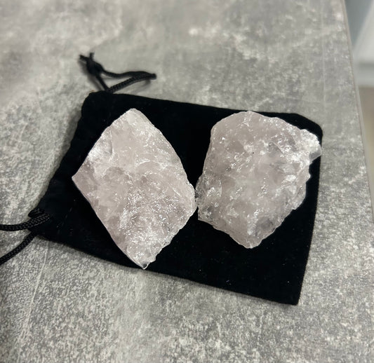 Raw Rose Quartz Chunk