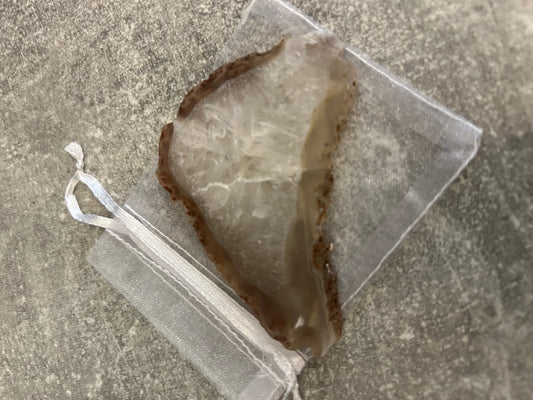 Flower Agate Slice