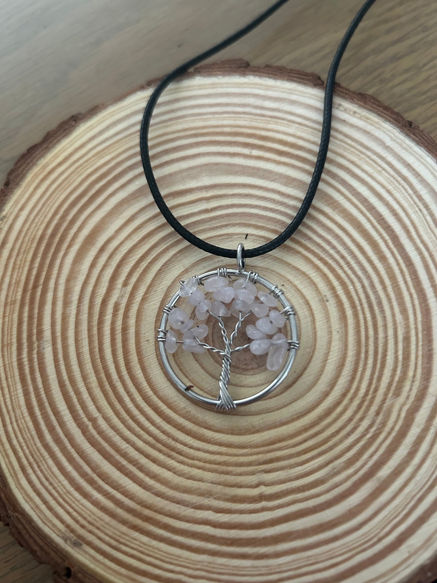 Rose Quartz Tree Of Life