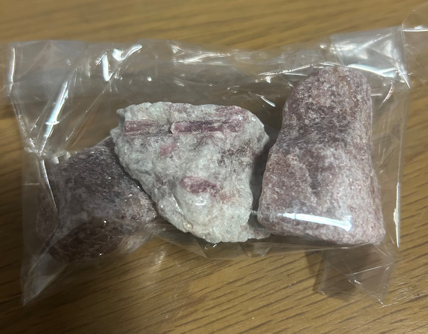 Raw Lepidolite 120g Packs